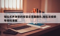 钳压式声测管的安装示意图图片,钳压法接续导线标准图